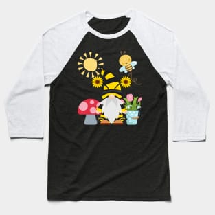 Gnome in Bloom: A Celebration of Spring Baseball T-Shirt